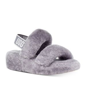 OH YEAH Ugg Fur Sandals